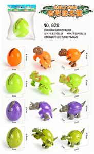 Deformation of dinosaur eggs - OBL935953