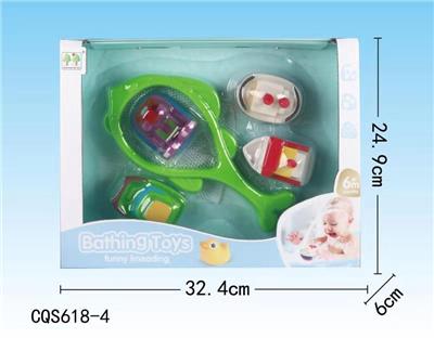 鱼网+4只喷水船 - OBL936844