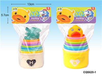 叠叠杯+动物(2款混装) - OBL936848