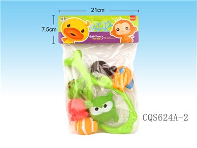 6只喷水玩具+鱼网 - OBL936888