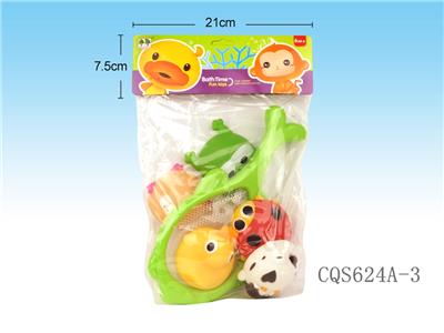 5只喷水玩具+鱼网 - OBL936889