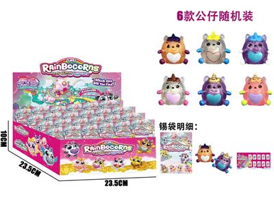 彩虹独角兽蛋30包锡袋展示盒 - OBL937263