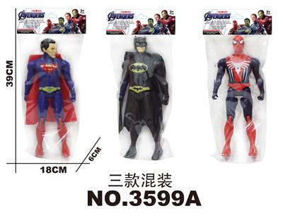 蜘蛛侠 蝙蝠侠 超人带灯 - OBL938068