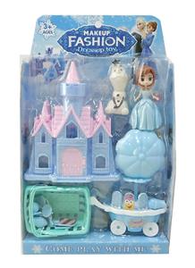 公主蛋糕车过家家（冰雪
版） - OBL939289