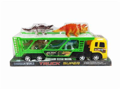 双层车带4只恐龙 - OBL939628