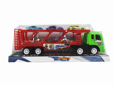 惯性双层拖5只赛车 - OBL939630