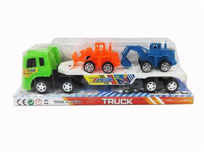 惯性单层拖2只工程车（
2款混装） - OBL939631