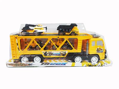 惯性双层拖4只工程车 - OBL939632