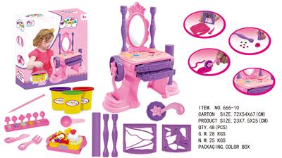 梳妆台配彩泥 - OBL939784