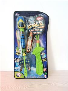 弹射带灯外星人火箭炮，包电2PCSXAG3 - OBL939824