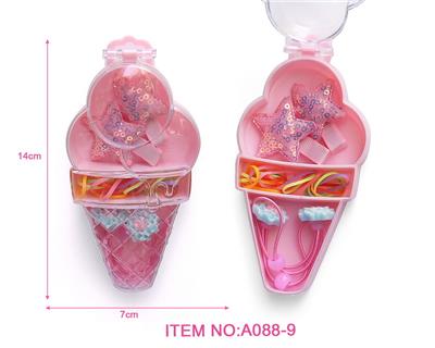 女孩饰品-冰淇凌饰品盒12只 - OBL939863