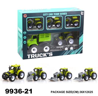 惯性农夫车+1只惯性农夫车+3只回力农夫车 - OBL940281