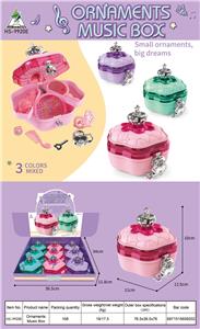 饰品音乐盒3色 - OBL940503