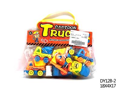 卡通惯性工程车 - OBL940665