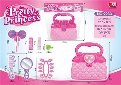 爱心桃公主手提包+饰品
(带灯光) - OBL940750