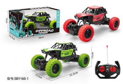 1:18合金攀爬四通遥控车带灯光不包电 - OBL942559