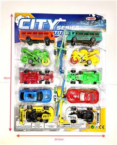 回力车、巴士、摩托、直升机 - OBL942991