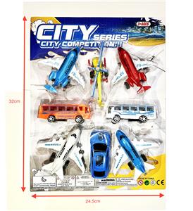 滑行车、飞机、直升机、巴士 - OBL943001
