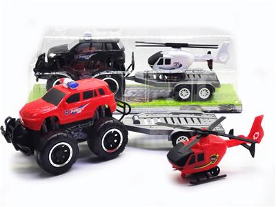 惯性越野警车载滑行飞机 - OBL943069