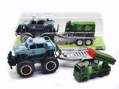 惯性军事车载回力军事车 - OBL943075