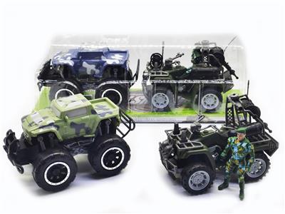 惯性越野车载军人滑行摩托 - OBL943078