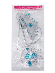 2款一点皇冠七件套 电镀 蓝色【无文字包装】随机颜色 - OBL943399