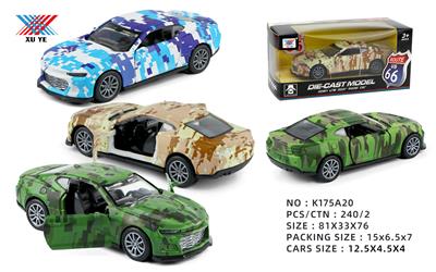 1:32 合金大黄蜂车模开门回力（1只装） - OBL944818