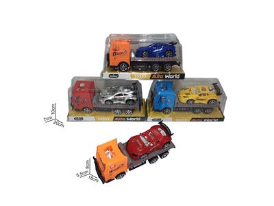 惯性拖头车载1只回力赛车 - OBL944904