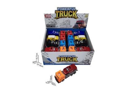 惯性拖头车载1只回力皮卡车 - OBL944911