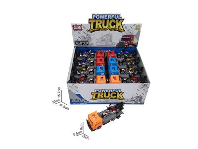 惯性拖头车载1只12 CM回力摩托车 - OBL944912