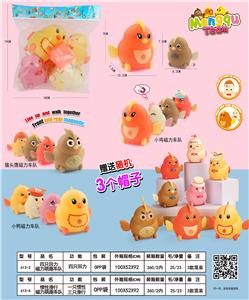 四只回力磁力萌趣车队 - OBL945178