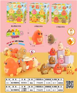 惯性滑行磁力萌趣车队 - OBL945181