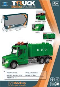 惯性环卫工程车（带灯光声音 - OBL946104