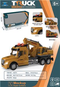 惯性钩机工程车（带灯光声音 - OBL946107