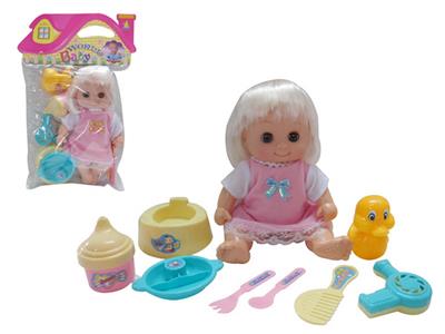 8寸女童娃娃餐具 - OBL946360