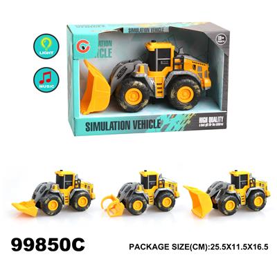 灯光音乐惯性工程车 - OBL946687