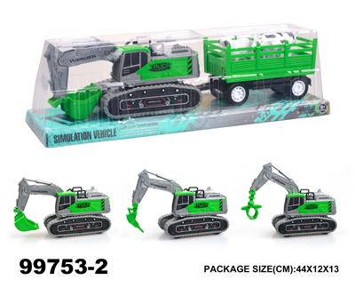 惯性农夫工程车载动物（牛羊） - OBL946735