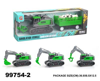 惯性农夫工程车载动物（牛羊） - OBL946807