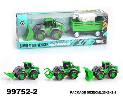 惯性农夫工程车载动物（牛羊） - OBL946825