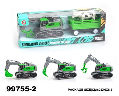 惯性农夫工程车载动物（牛羊） - OBL946833