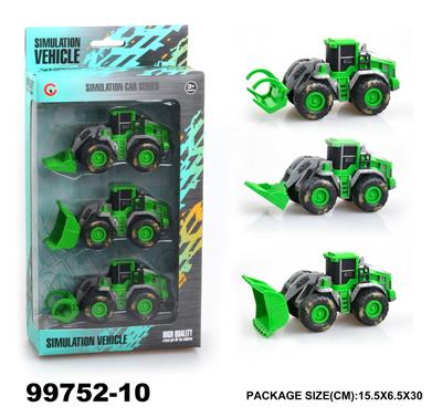 3只装惯性农夫工程车 - OBL946842