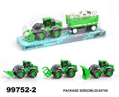 惯性农夫工程车载动物（牛羊） - OBL946863