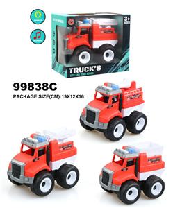 灯光音乐惯性消防车 - OBL946891