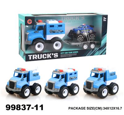 惯性警车载1只惯性车子 - OBL946898