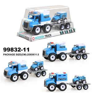 惯性警车载1只回力车 - OBL946965