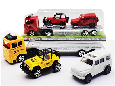 惯性拖头车载滑行吉普越野车 - OBL947197