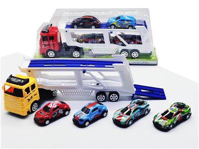 惯性拖头车载回力金属跑车 - OBL947217