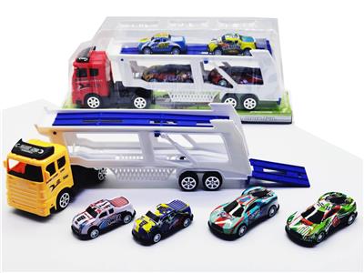 惯性拖头车载回力金属跑车 - OBL947218