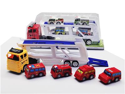 惯性拖头车载回力卡通车 - OBL947220