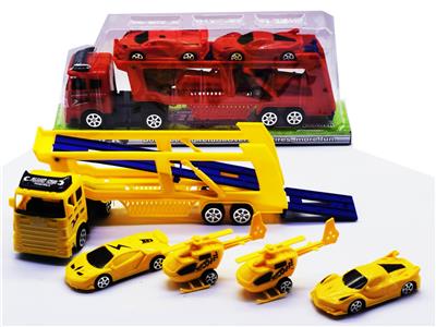 惯性拖头车载回力飞机跑车 - OBL947235